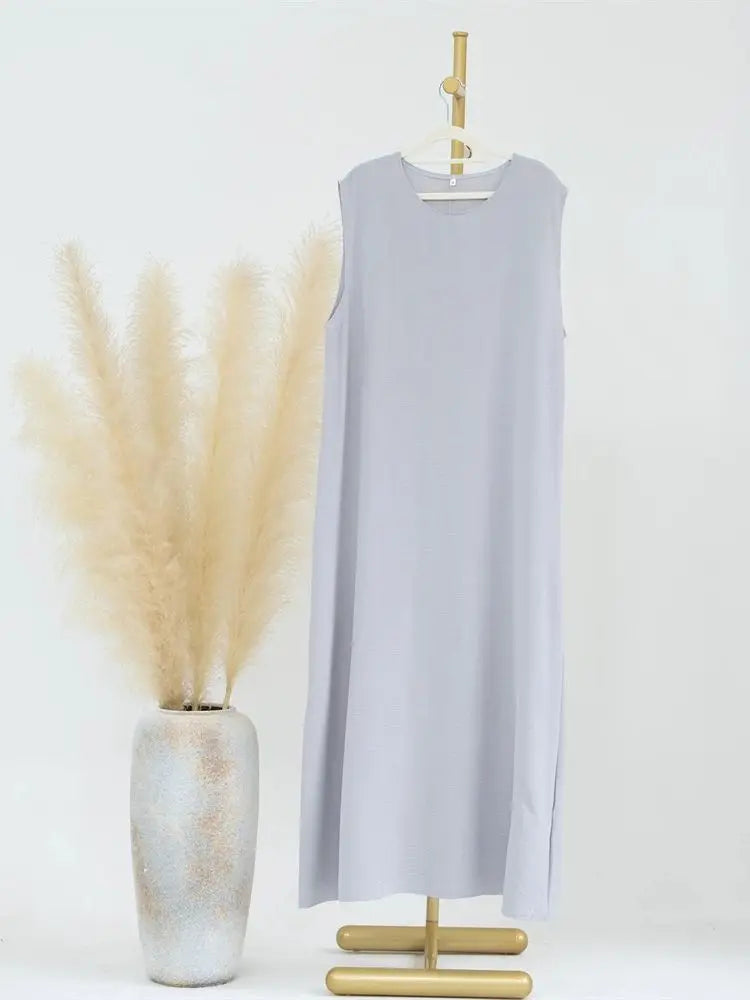 Ramadan Black White Dubai Prayer Clothes Women Turkey Islam Muslim Modest Jersey Under Abaya Dress Kebaya Robe Femme Musulmane.