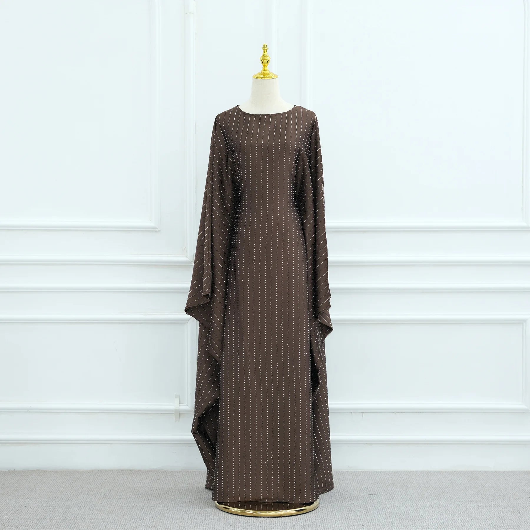 Dubai Diamond Luxury Banquet Musim Dress Abaya Eid Kebaya Caftan Robe Marocain Maxi African Dresses Kaftan Abayas Women Clothing.