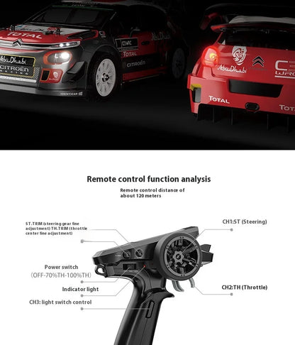 1/14 MJX 14303 Rc Drift Car 2.4G High Speed Drift Rally Truck Hyper Go Brushless 4WD Off-Road RC Cars for Adults for Kids Toys.