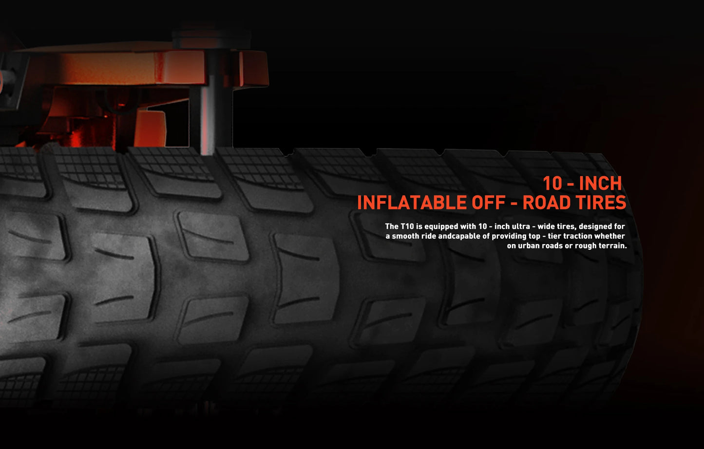 JOYOR T10 Adult Off-Road Electric Scooter 1000W*2 Motor 60V18AH Battery Escooter 10" Off-Road Tire Foldable E-Scooter.