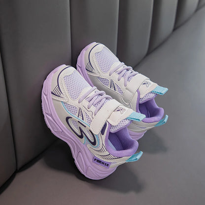 Autumn Children Sport Shoes Mesh Breathable Teenager Kid's Sneakers Boy's Girl's Running Shoes Trend Fashion Sport Shoes.