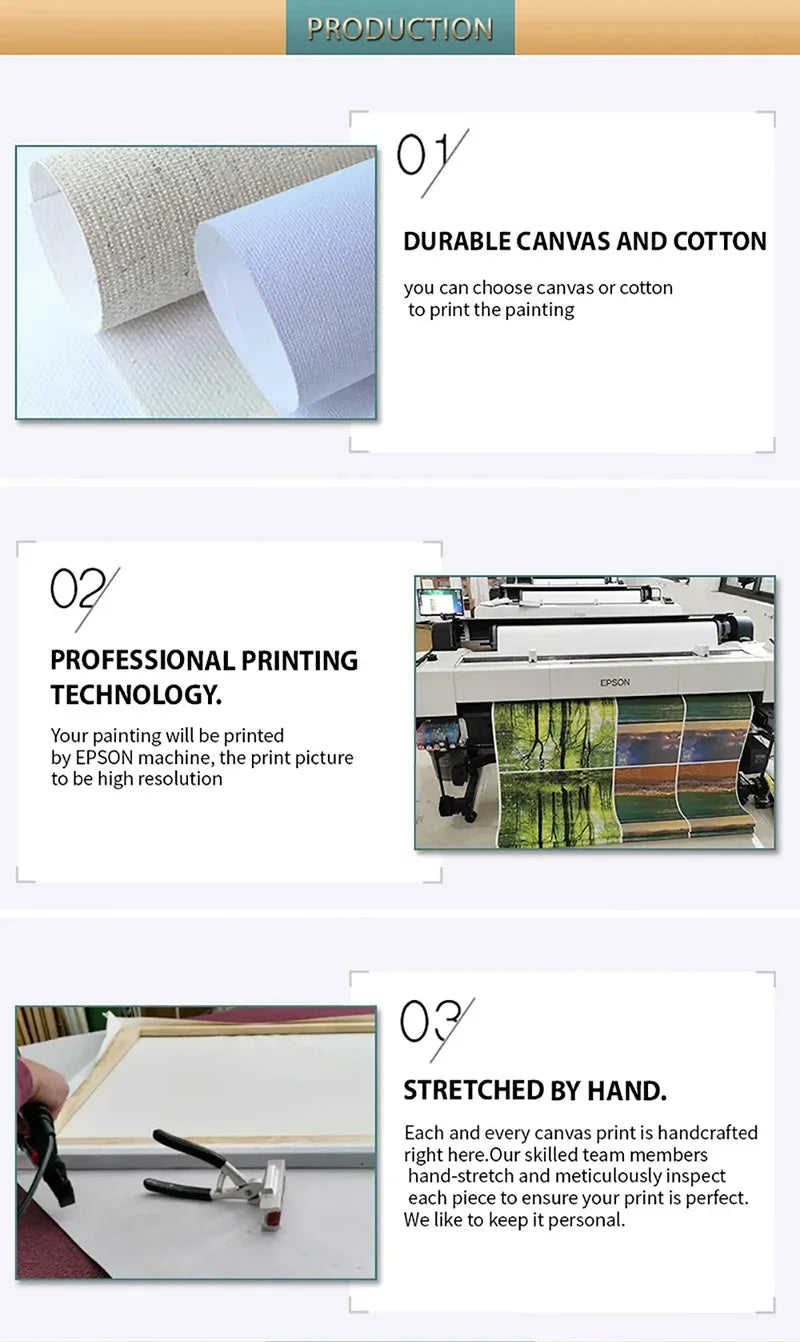 Classic Islamic Arabic Calligraphy Gold Wall Art Canvas Painting Muslim Quran HD Prints Poster Pic for Bedroom Living Room Decor.