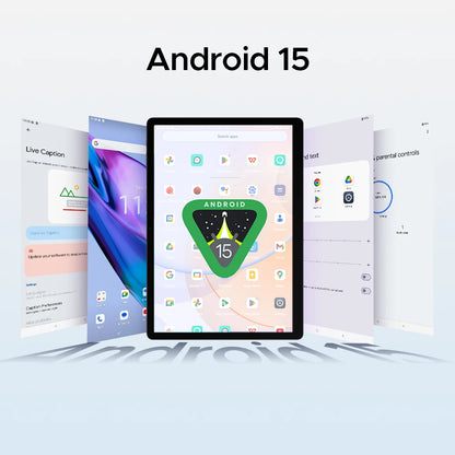 Global Version DOOGEE Tab E3 Max Tablet PC Android 15 Gemini AI 14'' 2.1K Screen 8GB RAM 256GB 13500mAh Large Battery Smart Pad.