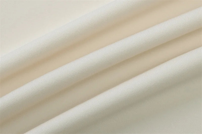 Mozision Inclined Shoulder Long Sleeve Sexy T-shirt Women Autumn Fashion Solid Skew Collar Backless Ruched Club Party T-shirts