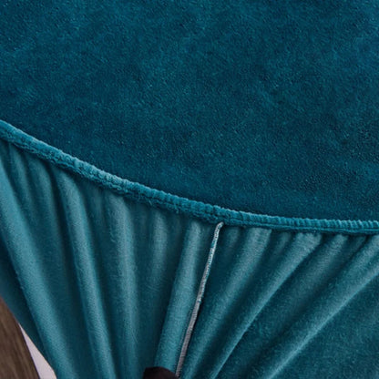Thickened Velvet Mattress Cover High-quality Solid Color Bedspread Latex Mattress Elastic Soft Mattress Covers 160/180/200x200cm.