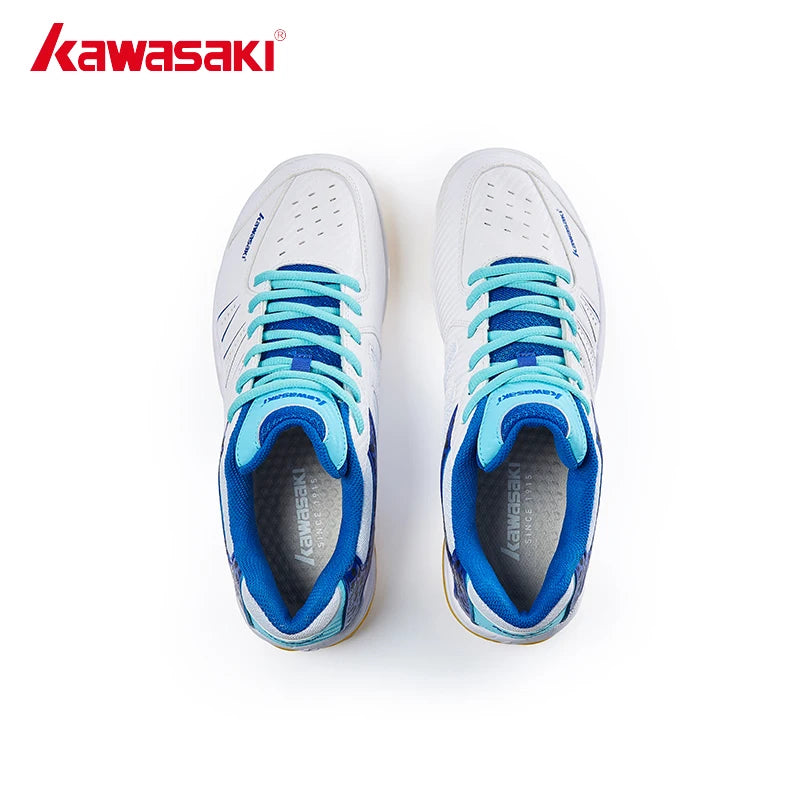 Kawasaki New Badminton Shoes Sneakers Mens Tennis Breathable Anti-Slippery Sport Shoes for Men Women K-065D.