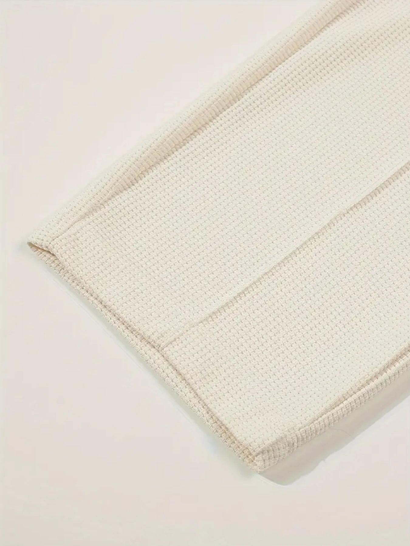 Mens Stylish Waffle Pants - Casual Sports Slim Fit with Adjustable Drawstring Secure Pockets for All Seasons - Perfect Outdoor.