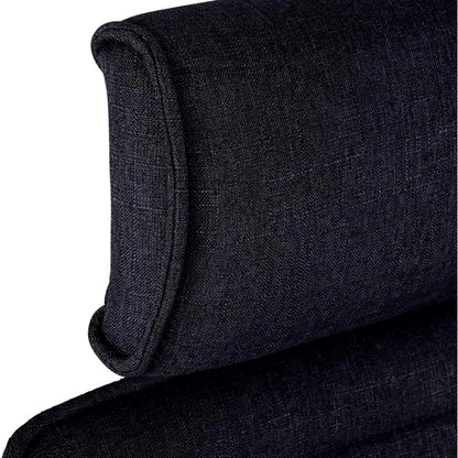 CLP Bürostuhl ergonomisch Rako, Schreibtischstuhl höhenverstellbar drehbar Stoffbezug, Backrest mit Kopfstütze