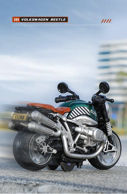 1:12 Sound Light Motorcycle Alloy+Plastic Moto Car Model Diecast Play Vehicles Decoration Collection Boy Toys For Children Gift.