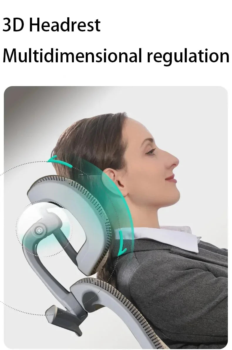 Verstellbare ergonomische Rückenlehne, Video-Gaming-Computerstuhl,