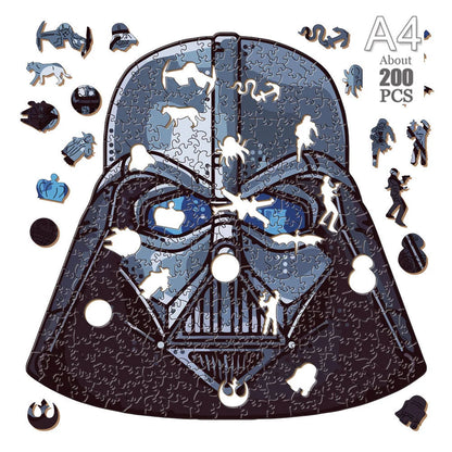 Movie Characters Wooden Puzzle Film Star Wood Jigsaws 2D Magic School Badge Character Jigsaw Toys for Kids