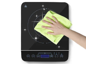 Aigostar BlueFire - portable induction hob with touch panel. Electric induction hob Up to 240℃ and 2000W.