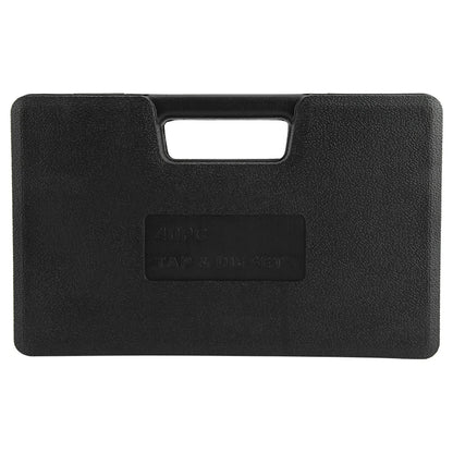 40-teiliges Gewindebohrer- und Matrizenset M3-M12 Schraubenmutter mit Schraubenschlüsseln und Gewindelehre, wärmebehandelt 45 #   Stahlhähne, Matrizen aus legiertem Stahl, Handwerkzeuge