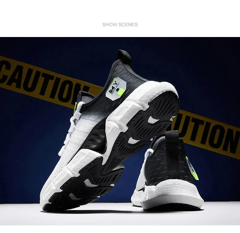 New Fashion Runnning Sport Shoes Men Sneakers Lightweight Breathable Mesh Comfortable Men's Casual Shoes Outdoor Jogging Zapatos