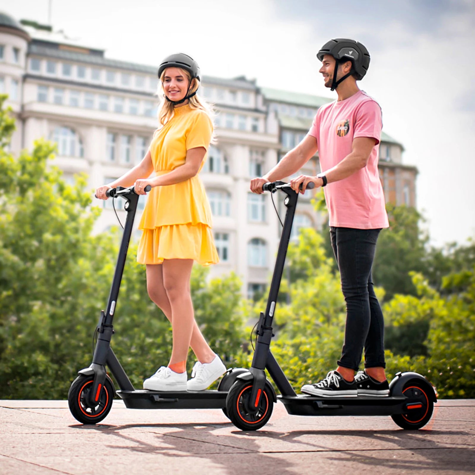 Electric Scooter For Adults Max Speed 35Km/h Electric Scooter 500W (Peak 750W ) Adult Scooter Electric Kick Scooter.
