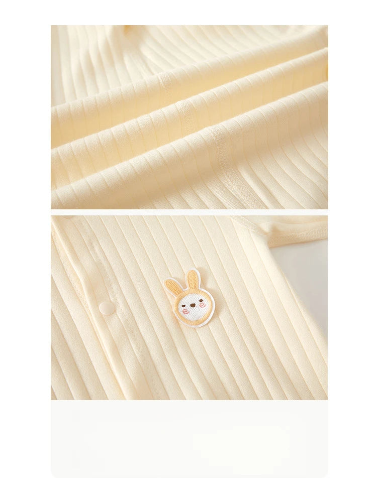 AYNIGIELL Frühling und Herbst 0-12 Monate Baby-Strampler Hochwertiger Neugeborenen-Overall aus 100 % Baumwolle für Neugeborene, Jungen und Mädchen.