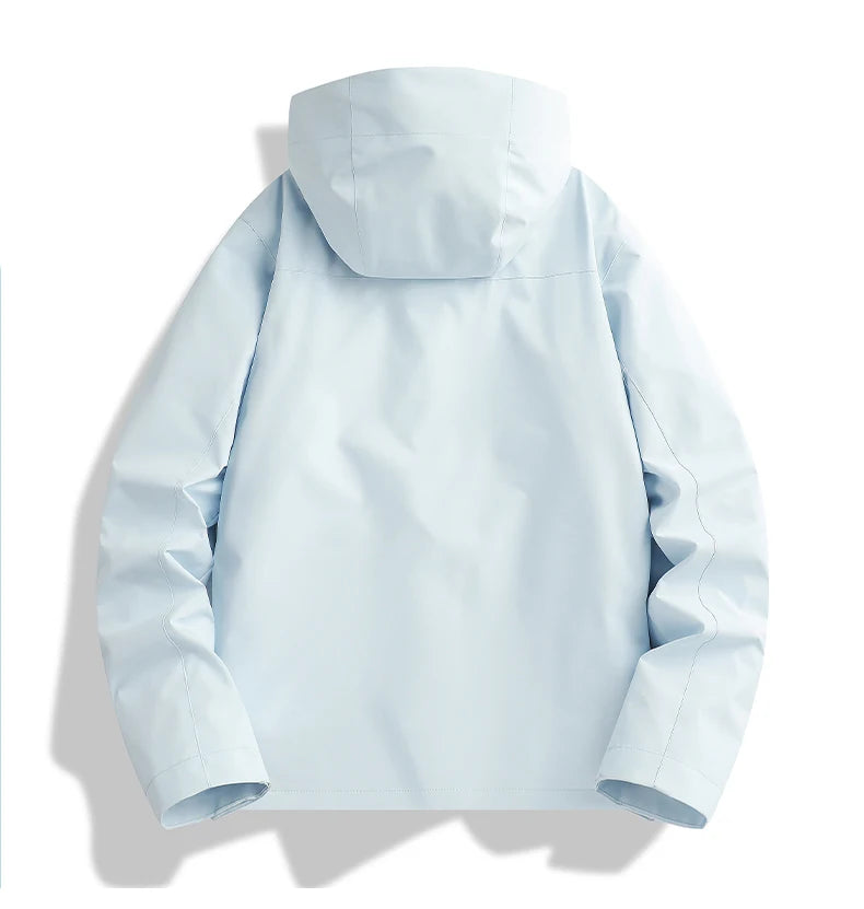 Winter Jacket Outdoor 3-in-1 Waterproof Sport Coat Running Unisex Hooded Hiking Jacket Warm Breathable Outdoor Couple Loose Coat.