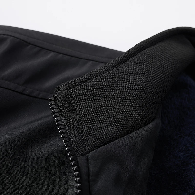 Thicken Lined Men's Winter Jacket Autumn Winter Jackets for Men Parkas Windbreak Thermal Warm Luxury Men's Winter Coat Stand.