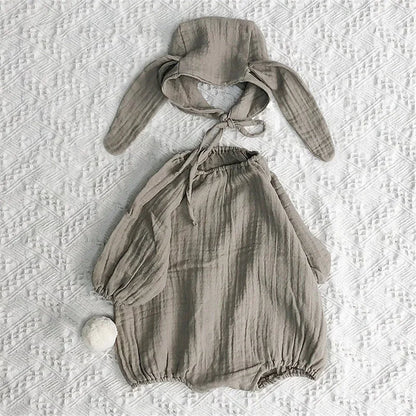 Neugeborenen Baby Body Mit Hut Langarm Bio-baumwolle Kleinkind Mädchen Jungen Kleidung Fotografie Kostüme Baby Mädchen Jungen Kleidung.