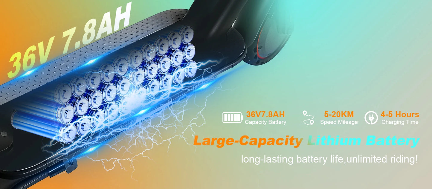 AOVOPRO TX01/365GO Electric Scooter 2025 New Design 350W Super Power Folding Dual Brake Electric Scooter 31KM/H 5-28KM Range