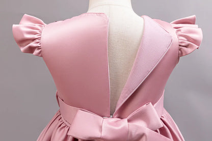 Performance Formelles Partykleid für Mädchen, Kinderkleidung, Paillettenkleider, aktive Kleider für Mädchen, Kinderkleidung, Schwarz, 3 bis 10 Jahre