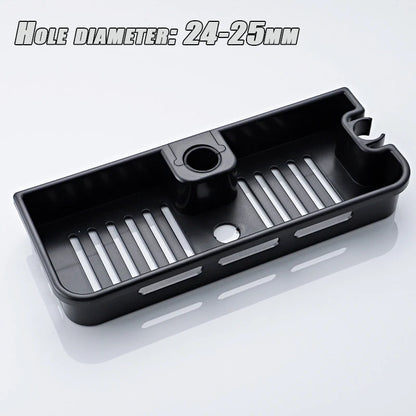 Dusche Lagerung Halter Bad Regal Pole Regale Shampoo Tablett Stehen Kein Bohren Heben Badezimmer Dusche Lagerung Rack Organizer