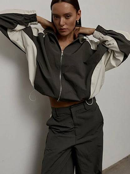 Two Piece Sets Pant Set Women Tracksuit Jogger Y2k Sweatshirts Autumn Winter Sports Elastic Waist Streetwear Pants Matching Sets