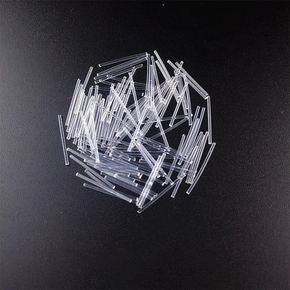 Invisible Plastic Soft Stud Earrings Hypoallergenic Simple Transparent Earring Piercing Retainer Ear Studs Pins Jewelry.