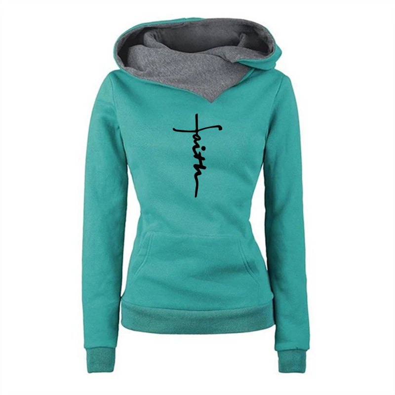 Womens Sweatshirts Fashion Casual Hoodies Clothing High Quality Jogging Pullovers Sports Long Sleeve Print Luxury Versatile Top.