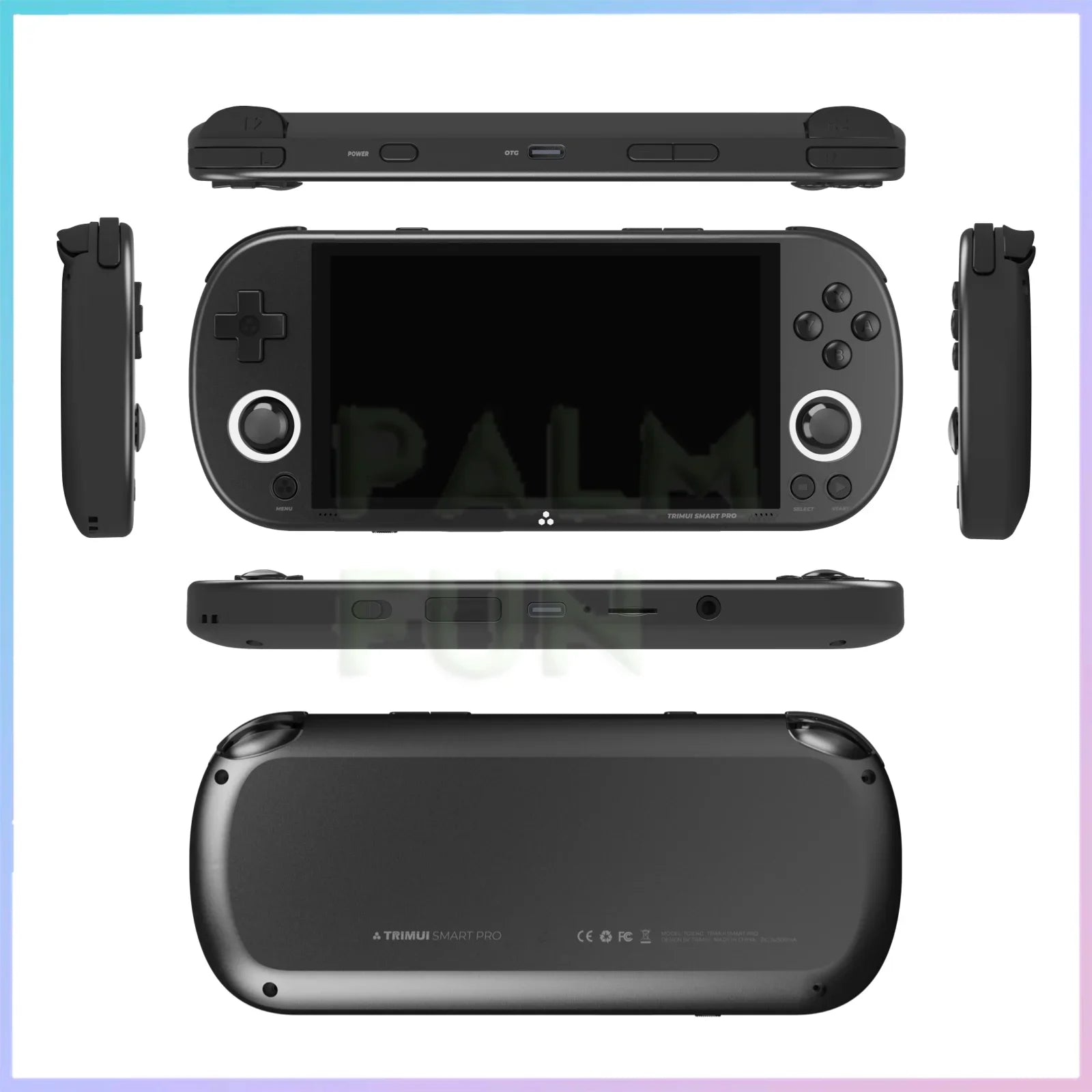 Trimui Smart Pro Portable Retro Arcade Game Console 4.96inch IPS Handheld Game Console Type-C LINUX HD Screen Smart Video Player.