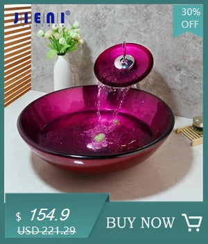 JIENI Art Keramik-Badezimmer-Waschbecken-Set, ovales Waschbecken, antikes Messing, Bambus-Wasserhahn, Pop-Up-Abfluss-Kombination, hochwertige Waschbecken aus Porzellan