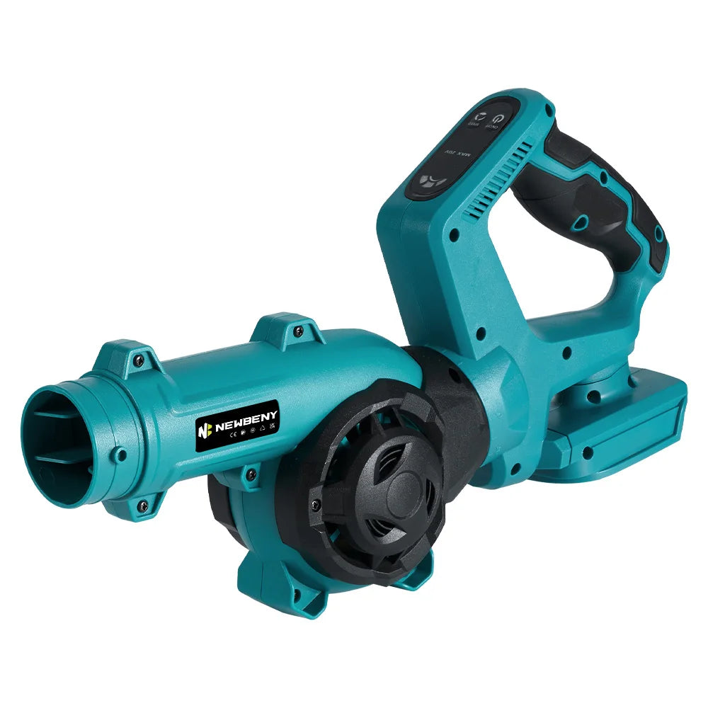 NEWBENY 3 Gänge bürstenloses elektrisches Luftgebläse, kabellos, verstellbare Rotation, Blatt-Schnee-Staubreiniger-Werkzeug für 21 V 18 V Batterie