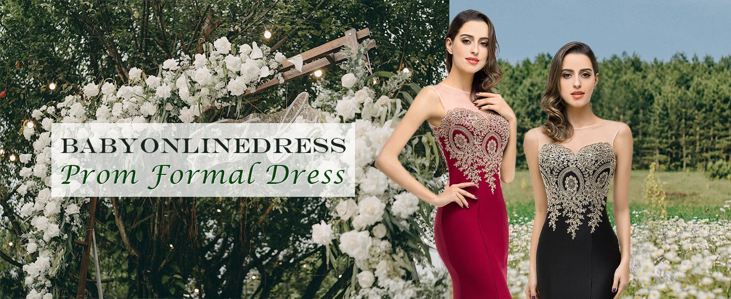 BABYONLINE Maßgeschneidertes Abendkleid All CoPearl Sleeve Full Crystals Etuikleid Abiye.