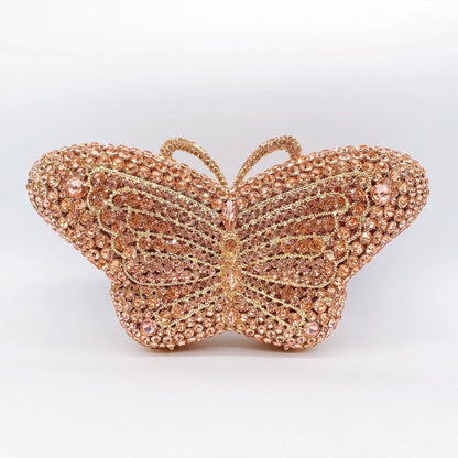 Diamond Dinner Hollow Rhinestone Banquet Clutch Bag Handtassen Dames Bolsos De Fiesta Para Mujer Boda Women's Rhinestone Handbag.