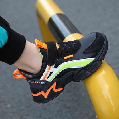 Kids Casual Boys Shoes Soft Sole Kids Shoes Non-slip Sneakers Shoes Outdoor Student's Children Pink Girls Sport Walking Footwear.