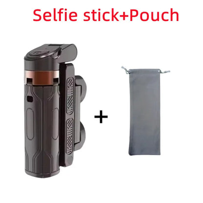 FANGTUOSI Mini Selfie Stick Portable Phone Holder Shooting Aid Versatile Integrated Design Bluetooth Remote For Live Broadcas.