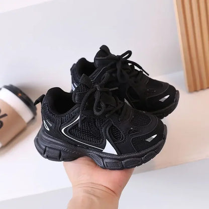 Children Tennis Shoes Versatile Non-slip White Sneakers for Kids Girls Fashion Causal Breathable Toddlers Boys Sports Shoes Hot.