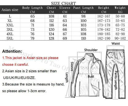 Men Sportswear New Spring Autumn Tracksuit 2 Piece Sets Sports Suit Jacket+Pant Sweatsuit Male Fashion Print Clothing Size L-5XL.