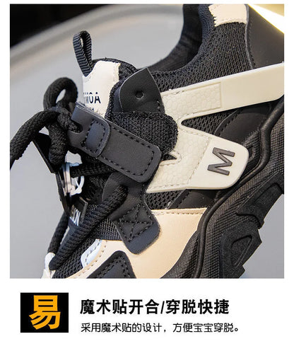 Anime Girls Kuromi Autumn New Board Shoes Sanrio Sports Dad Shoes Children Cartoon Kawaii Comfortable Breathable Casual Shoes.