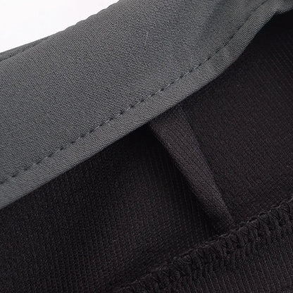 TRAF Shorts for Women Fashion Autumn Winter New Comfortable Casual Solid Color Side Zip Middle-waisted A-line Culotte Skirt Pant