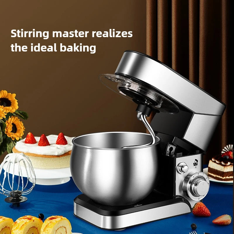 220V Household Electric Dough Mixer Automatic Home Mixer Egg Beater, Kneading Machine, Blender Kitchen Stand Mixer.