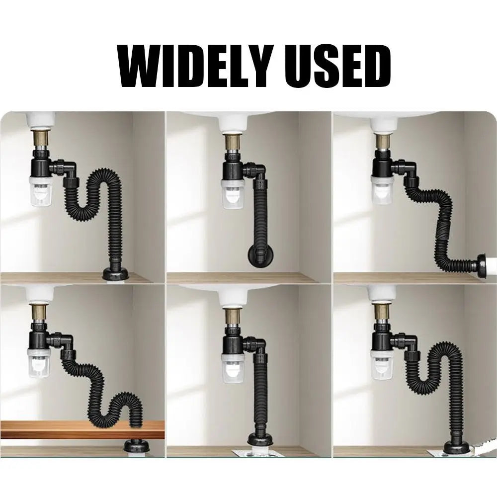 Küche nach Hause Spüle Schlauch Spüle Sieb Abfluss spüle Deodorant Start Pipeline Zubehör Rohr Sanitär Waschbecken Zubehör