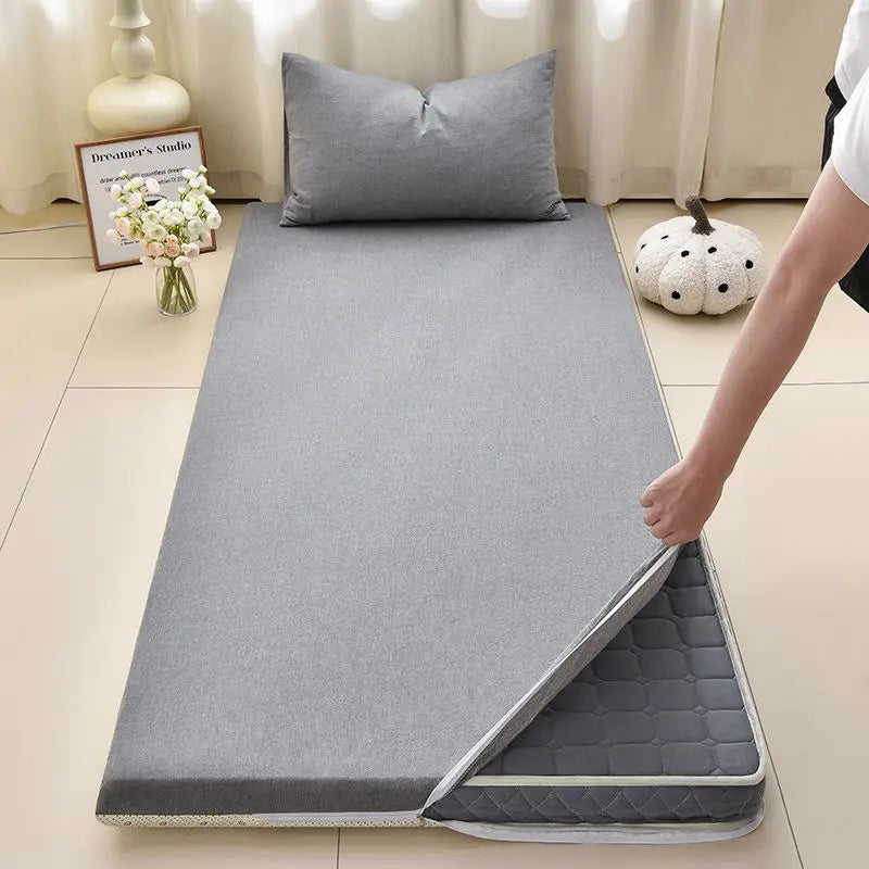 WOSTAR Geometric printed mattress protector cover with zipper fully enclosed single bed sheet pure cotton protection pad 90x190