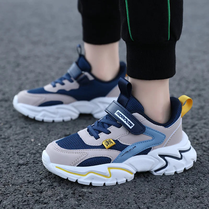 Girl's Fashion Sneakers Lovely Girls Sneaker Outdoor Breathable Mesh Flat Sport Shoes Kids Casual School Walking Shoe Antislip.