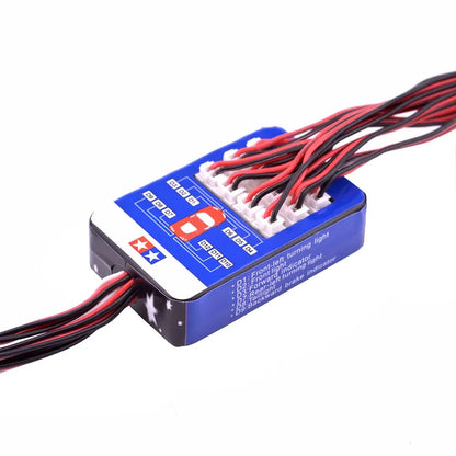 RC 12 LED Lighting Simulation Flash Light Controllable dual flashing lights Kit for 1/10 RC cars Tamiya HSP HPI RC4WD Traxxas.