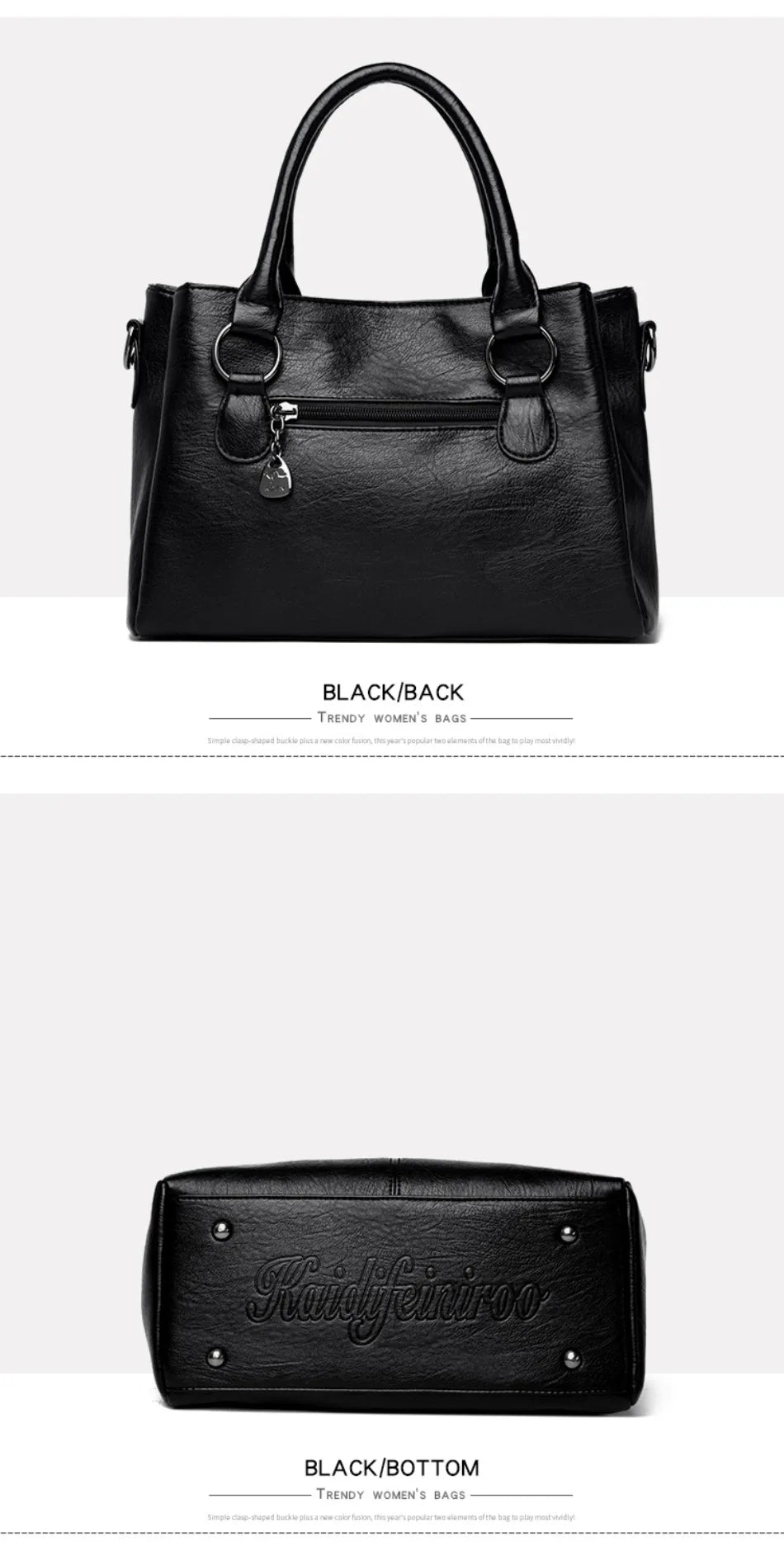 Genuine 3Layers High Quality Soft PU Leather Ladies Shoulder Crossbody Bags for Women  Luxury Handbags  Women  Designer A Main