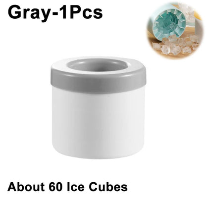 4/6/8/15/160 Grid Big Ice Tray Mold Giant Jumbo Large Food Grade Silicone Ice Cube Square Tray Mold DIY Ice Maker Ice Cube Tray