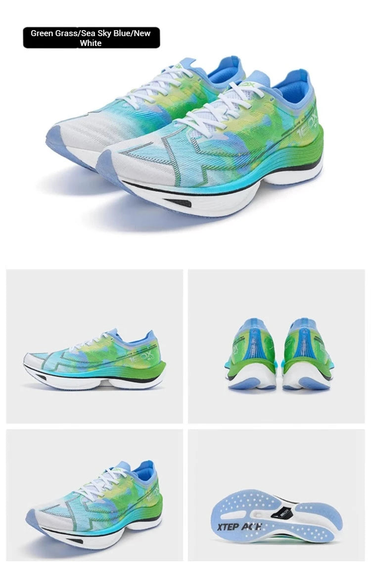 Xtep 160X 5.0 Running Shoes  Professional Marathon PB Carbon Plate Sport Shoe Non-Slip Wear-Resistant Sneakers 977119110004