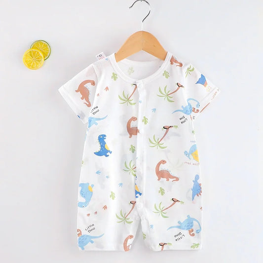 Neugeborenen Baby Kleidung Junge Mädchen baby kleidung artikel Baumwolle Body Sommer Kurzarm Strampler Infant Kleinkind nachtwäsche