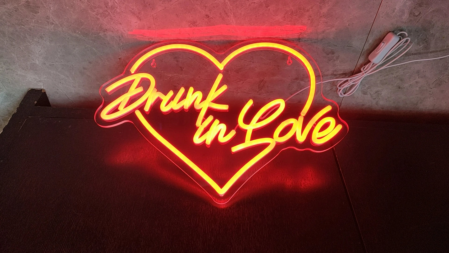 Custom Neon Sign Led Light Personalized Custom Logo Wall Decor Neon Sign For Store Wedding Happy Birthday Party Bar Neon Sign.